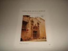 ESPAÑA - CATALUNYA EN ELS SEGELLS - HOJA Nº 84 - EXPRESSIO RELIGIOSA (VERGE DE LA MERCÈ) ** MNH - Feuillets Souvenir