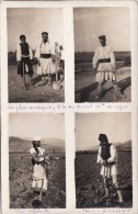 CP Photo 1918 Albanie - Types D´albanais, Paysans, Femme, Costume (A86, Ww1, Wk1) - Albanie