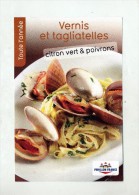 Fiche Cuisine Verni  Tagliatelle Theme Coquillage - Ricette Culinarie