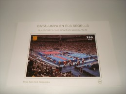 ESPAÑA - CATALUNYA EN ELS SEGELLS - HOJA Nº 106 - ELS ESPORTS I LES DIVERSES MODALITATS (PALAU SANT JORDI - GIMNA ** MNH - Commemorative Panes