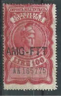 MARCA DA BOLLO/REVENUE  - TRIESTE AMG FTT -IGE  LIRE 100 - Revenue Stamps