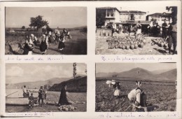 CP Photo 14-18 KORITZA (Korçë, Korça) - Paysans, Marchand Ambulant De Poterie, Pêcheurs (A86, Ww1, Wk1) - Albanië