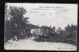 SOUAIN GUERRE 1914 BARRICADES - Souain-Perthes-lès-Hurlus