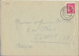 Lettre Sarre  1949 - Cartas & Documentos