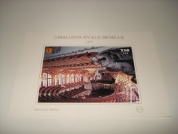 ESPAÑA - CATALUNYA EN ELS SEGELLS - HOJA Nº 119 - ART (INTERIOR DEL PALAU DE LA MUSICA) ** MNH - Fogli Ricordo