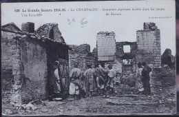 SOUAIN GUERRE 1914 GOUMIERS ALGERIENS - Souain-Perthes-lès-Hurlus