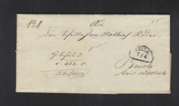 Trier Faltbrief 1831 - Prephilately