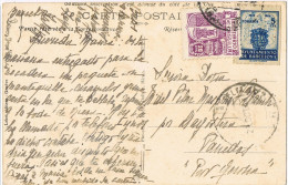 10841. Postal BARCELONA 1944. Recargo Exposicion - Barcellona