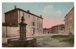 Cunlhat, Place De La Motte Et Gendarmerie, C.I.M. - Saint Eloy Les Mines