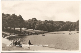 GB - Y - The Upper Lake, Roundhay Park, Leeds - Real Photo  E. T. W. Dennis & Sons N° 3 - Leeds