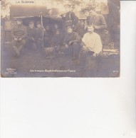 CARTE PHOTO 1915 - LES TROUPES ANGLO- INDIENNES EN FRANCE -VOIR TEXTE AU DOS - Weltkrieg 1914-18