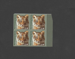 O) 2011 UNITED STATES, TIGER, SAVE VANISHING SPECIES, STICKERS-ADHESIVES, XF - Nuovi