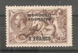 Sello Nº 10 Marruecos Zona Francesa - Unused Stamps
