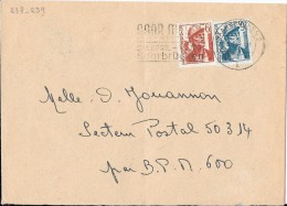 Lettre Sarre 1950 - Lettres & Documents