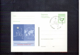 Slowenien / Slovenia 2001 Slovenia On World Championship Postal Stationery - 2002 – Südkorea / Japan
