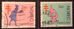 Norway: 1982 Yt 818/819 Mi 862/863 - Oblitérés