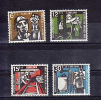 Sarre (1957)  - "Hommage Aux Mineurs" Neufs* - Unused Stamps