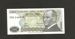 [NC] TURKEY - NATIONAL BANK - 10 LIRA (1970) - Turkije