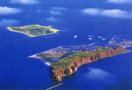 03732 - HELGOLAND - Blick Von Nordwesten Auf Insel Und Düne - Helgoland