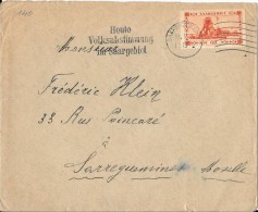 Lettre De Saarbruken 1935 Sarre Saargebiet - Storia Postale