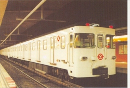 7f-909. Postal Fc. Metropolitano De Barcelona. Riquetas L-4 - Métro