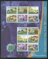 Ireland - 2000 Millennium II Kleinbogen MNH__(THB-2620) - Blocks & Kleinbögen