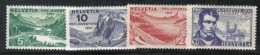 H250 - SVIZZERA 1931 , Serie N. 250/253  *  Mint - Neufs