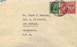 Letter To The USA  Glouster 2½d SG 209, 204 - Storia Postale