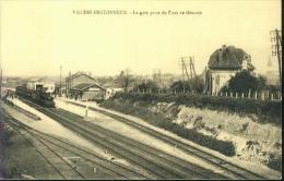 VILLERS BRETONNEUX - La Gare Prise Du Pont De Demuin Sw 20er - Villers Bretonneux