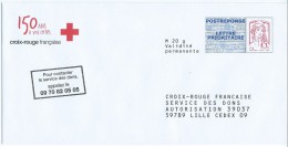 Entiers Postaux : Enveloppe Réponse Type Ciappa -Kavena 150 Ans Croix-Rouge 13P508   ** - Prêts-à-poster:Answer/Ciappa-Kavena