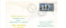 219 Paris  Saint Denis 03 11 1969 Pelican - Premiers Vols