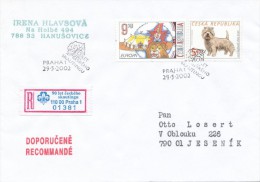 Czech Rep. / Occasional R- Label (2002/05) 110 00 Praha 1: 90 Years Czech Scouting; Logo (I8573) - Storia Postale