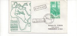 190 Paris Tananarive 09 11 1970 - Primeros Vuelos