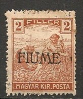 Timbres - Italie - 2 ème Guerre Mond. (Italie) - Fiume - 1918 - 2 Filler - - Fiume & Kupa
