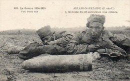 62 ABLAIN-St-NAZAIRE ( P. - De - C. )   Marmite Du 138 Autrichien Non éclatée . - Guerre 1914-18
