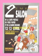 CPM VENISSIEUX    2EME SALON DE LA CARTE POSTALE - Vénissieux