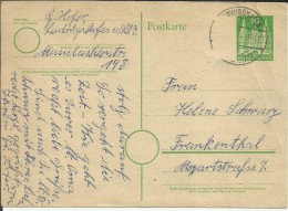 ALEMANIA ENTERO POSTAL - Postkaarten - Gebruikt