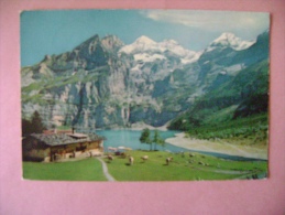 CP  SUISSE -  N°30911 KANDERSTEG OESCHINENSEE - ECRITE EN 1961 - Kandersteg