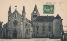 ( CPA 38 )  CORBELIN  /   L'Église  - - Corbelin