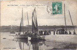 Cpa île Tudy, La Cale, Retour De La Drague Des Huitres - Ile Tudy