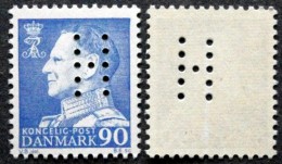 Denmark 1967 Perfin Minr.460y MNH (**) ( Lot L 1740 ) - Ongebruikt