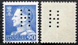 Denmark 1967 Perfin Minr.460y MNH (**) ( Lot L 1740 ) - Nuovi