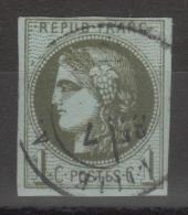 Emission De Bordeaux N° 39B Avec Oblitération Cachet à Date  TTB - 1870 Ausgabe Bordeaux