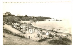 LE POULDU : La Plage Des Grands Sables (animée : Tentes, Baigneurs, Jeux, ...) - Le Pouldu