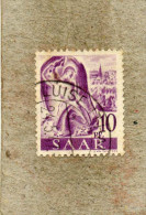 SARRE : Homme Martelant Le Métal - - Used Stamps