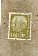 SARRE : Pésident Heuss - Used Stamps