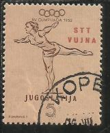 TRIESTE B 1952 OLYMPIC GAMES HELSINKI GIOCHI OLIMPICI OLIMPIADI OLIMPIADE 5d USATO USED OBLITERE' - Afgestempeld