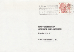 6891- LAUPEN NEW YEAR'S CUSTOM, STAMP ON COVER, 1985, SWITZERLAND - Covers & Documents