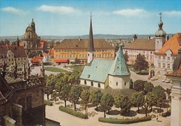 6940- POSTCARD, ALTOTTING- GRACE CHAPEL, SQUARE, CAR - Altötting