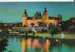 6968- POSTCARD, ASCHAFFENBURG- CASTLE BY NIGHT - Aschaffenburg